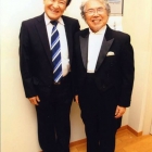 左：汐澤安彦先生、右：砂川稔先生